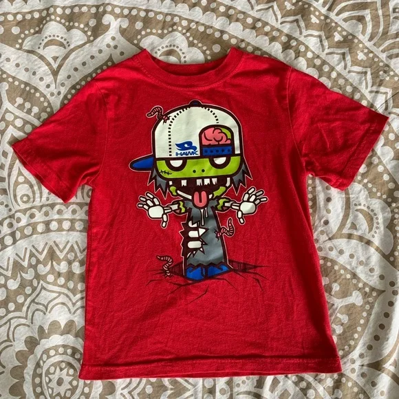 TONY HAWK スカル Tシャツ M Tony Hawk スカルデザイン Tシャツ